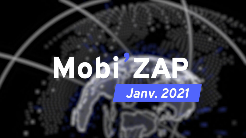 Mobi'ZAP actualité du mois de janvier